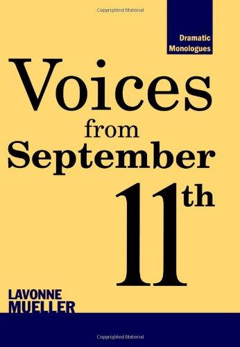 Voices From September 11th (Dramatic Monologues)