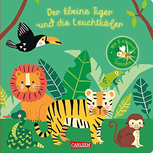 Der kleine Tiger und die Leuchtkäfer: Tiergeschichte mit 5 Lichtern