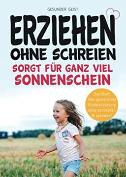 Erziehen ohne schreien sorgt für ganz viel Sonnenschein: Das Buch über gewaltfreie Kindererziehung ohne schimpfen und schreien!