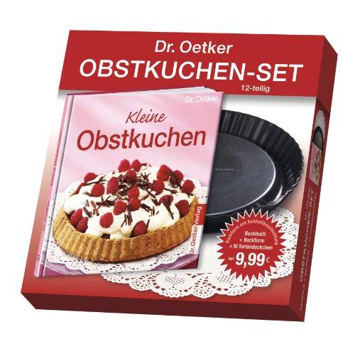 Dr. Oetker Obstkuchen-Set: Backform plus 48-seitiges Backbuch!