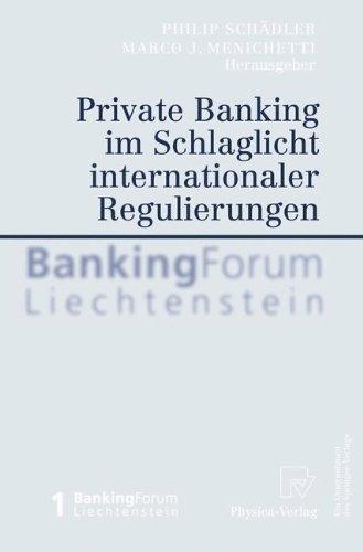 Private Banking Im Schlaglicht Internationaler Regulierungen