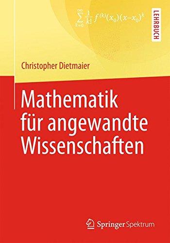 Mathematik für angewandte Wissenschaften