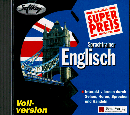 Superpreis Sprachtrainer Englisch. CD- ROM für Windows 3.1/95. Interaktiv lernen durch Sehen, Hören, Sprechen und Handeln