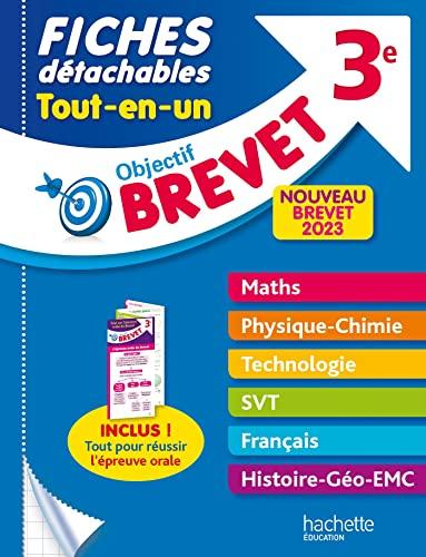 Fiches détachables tout-en-un 3e : nouveau brevet 2023