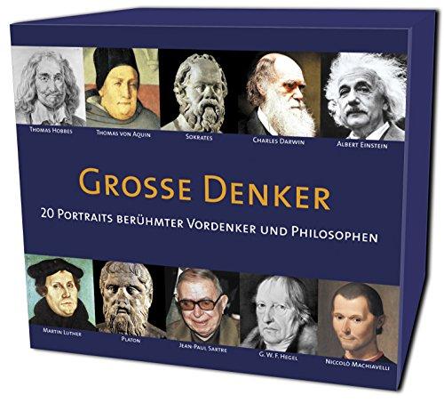 CD WISSEN - Große Denker - 20 Vordenker und Philosophen von Konfuzius bis Jean-Paul Sartre, 5 CDs