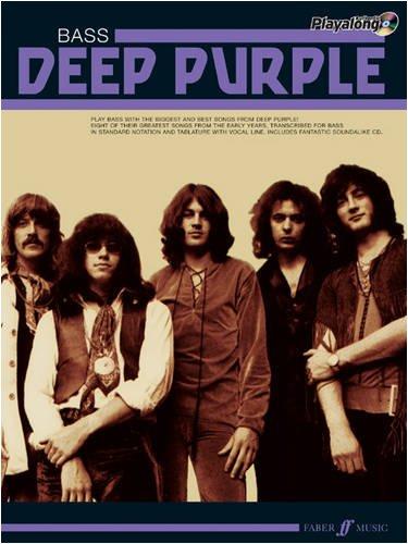 Deep Purple Authentic Playalong Bass: Bass Guitar Songbook