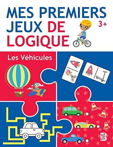 Les véhicules : mes premiers jeux de logique : 3+