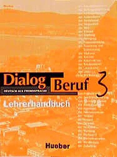 Dialog Beruf, neue Rechtschreibung, Lehrerhandbuch