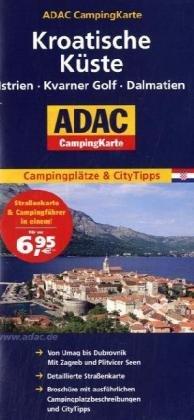 ADAC Campingkarte Kroatien (Camping und Caravaning)