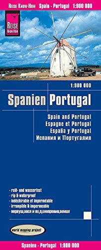 Reise Know-How Landkarte Spanien, Portugal (1:900.000): world mapping project