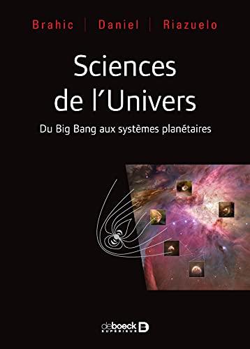 Sciences de l'Univers : du big bang aux exoplanètes