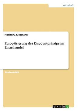 Europäisierung des Discountprinzips im Einzelhandel