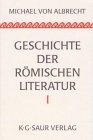 Geschichte der römischen Literatur, 2 Bde.