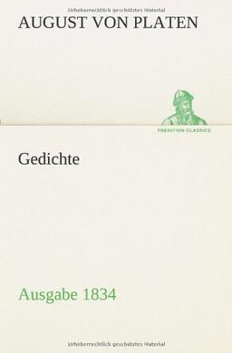 Gedichte: Ausgabe 1834