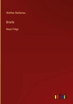 Briefe: Neue Folge