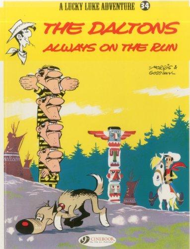 Lucky Luke Vol.34: the Daltons Always on the Run (A Lucky Luke Adventure, Band 34)