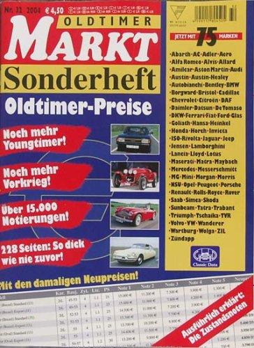 Sonderheft: Oldtimer Markt 2004 Nr. 33 Interieur selbst restaurieren Zeitschrift