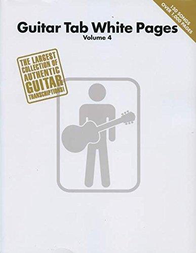 Guitar Tab White Pages - Volume 4