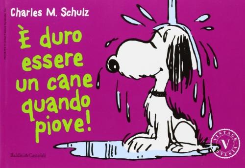 È duro essere un cane quando piove! (Vintage)