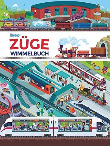 Züge Wimmelbuch: Kinderbücher ab 1 Jahr