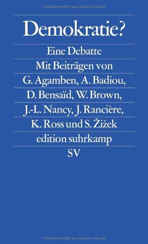 Demokratie?: Eine Debatte (edition suhrkamp)