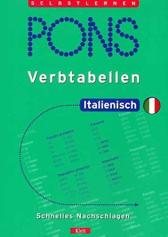 PONS Verbtabellen, Italienisch