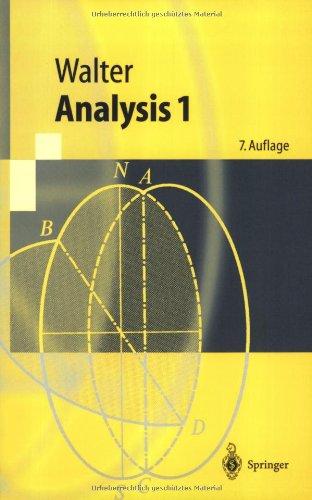 Analysis 1: Zahlreiche Beispiele und Übungsaufgaben (Springer-Lehrbuch)