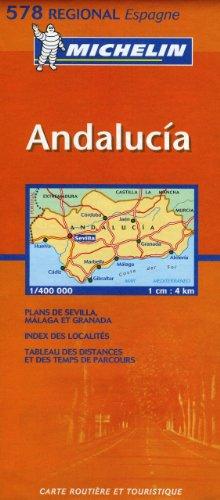 Carte routière : Andalucia, N° 11578 (en espagnol) (Maps/Regional (Michelin))