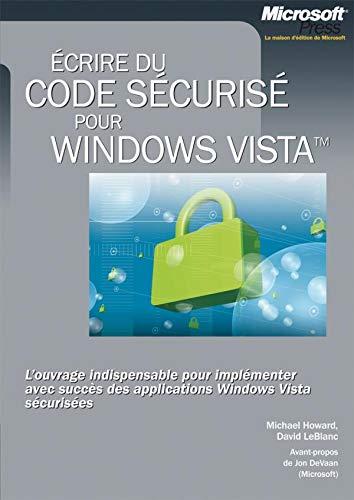 Ecrire du code sécurisé pour Windows Vista