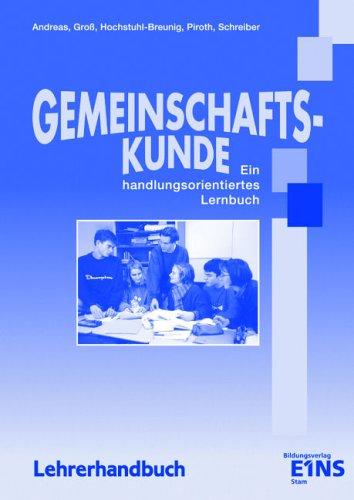 Gemeinschaftskunde. Lehrerhandbuch