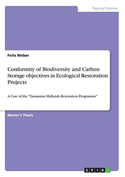 Conformity of Biodiversity and Carbon Storage objectives in Ecological Restoration Projects: A Case of the "Tasmanian Midlands Restoration Programme"