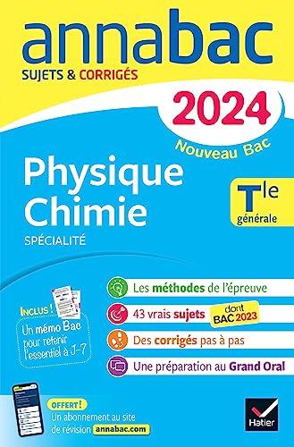 Physique chimie spécialité, terminale générale : nouveau bac 2024