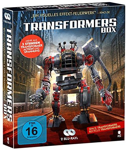 Transformers Box mit 2 Discs [Blu-ray] (Transformer Action und Spannung: Space Transformers & Recyclo Transformers)