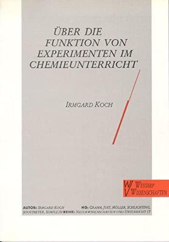 EXPERIMENTE I. UNTERR.: Eine empirische Untersuchung zum professionellen Wissen von Chemielehrern (Naturwissenschaften und Unterricht - Didaktik im Gespräch)