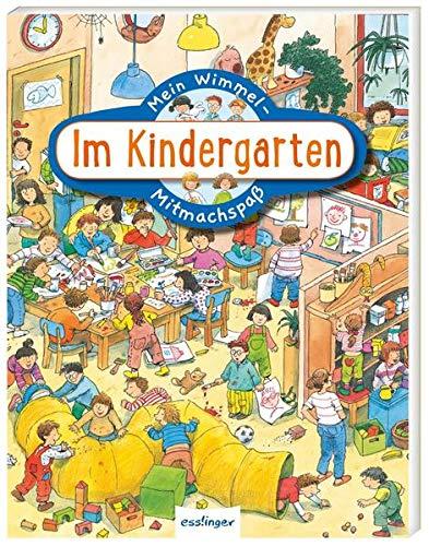 Mein Wimmel-Mitmachspaß: Im Kindergarten