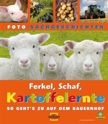 Schauen und staunen. Ferkel, Schaf, Kartoffelernte: So gehts's zu auf dem Bauernhof. Foto-Sachgeschichten