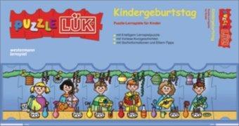 PuzzleLÜK: Kindergeburtstag: Puzzle-Lernspiele: Kontrollgerät mit Heft