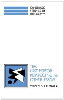 The First-Person Perspective (Cambridge Studies in Philosophy)