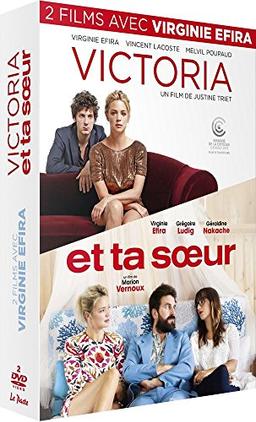 Coffret virginie efira 2 films : victoria ; et ta soeur [FR Import]