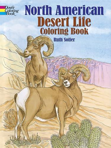 North American Desert Life Coloring Book (Dover Nature Coloring Book)