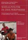 Sozialpolitik in der Peripherie: Entwicklungsmuster und Wandel in Lateinamerika, Asien und Osteuropa