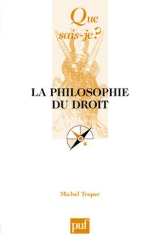 La philosophie du droit