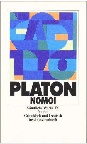 Insel taschenbuch Nr. 1409: Platon Sämtliche Werke 9: Nomoi