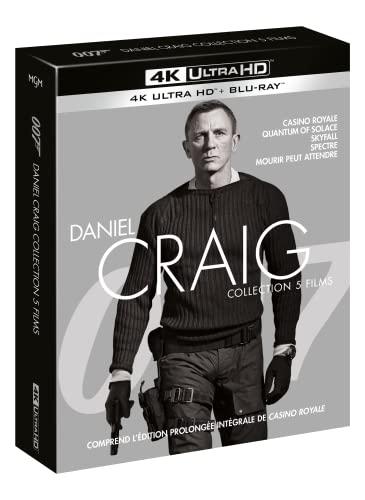 James bond 007 / daniel craig - 5 films 4k ultra hd [Blu-ray] [FR Import]