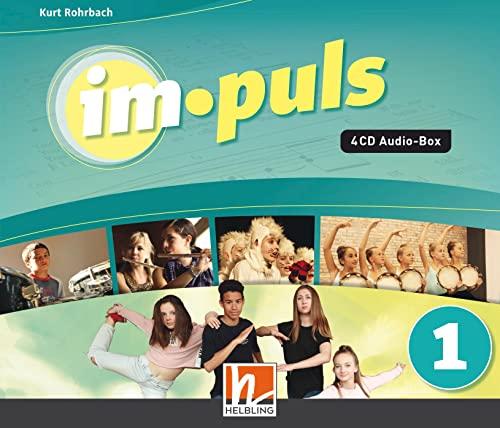 im.puls 1 - Die Audio-Box. Ausgabe Deutschland und Schweiz: 4 CDs mit Playbacks, Hörbeispielen und Originalaufnahmen