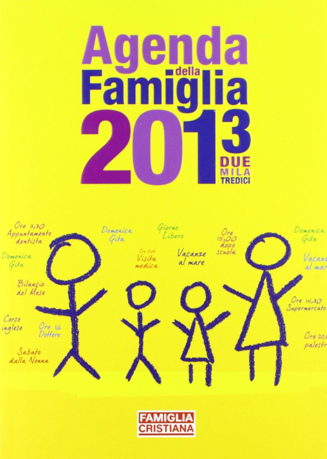 Agenda della famiglia 2013