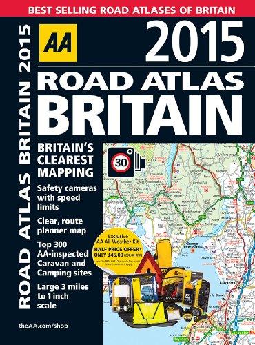 AA Road Atlas Britain 2015: Britain's Clearest Mapping