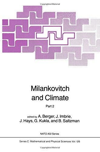 Milankovitch and Climate: Understanding the Response to Astronomical Forcing (Nato ASI Series) (Pt. 2)