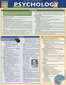 Psychology: a QuickStudy Laminated Reference Guide (Qucik Study)