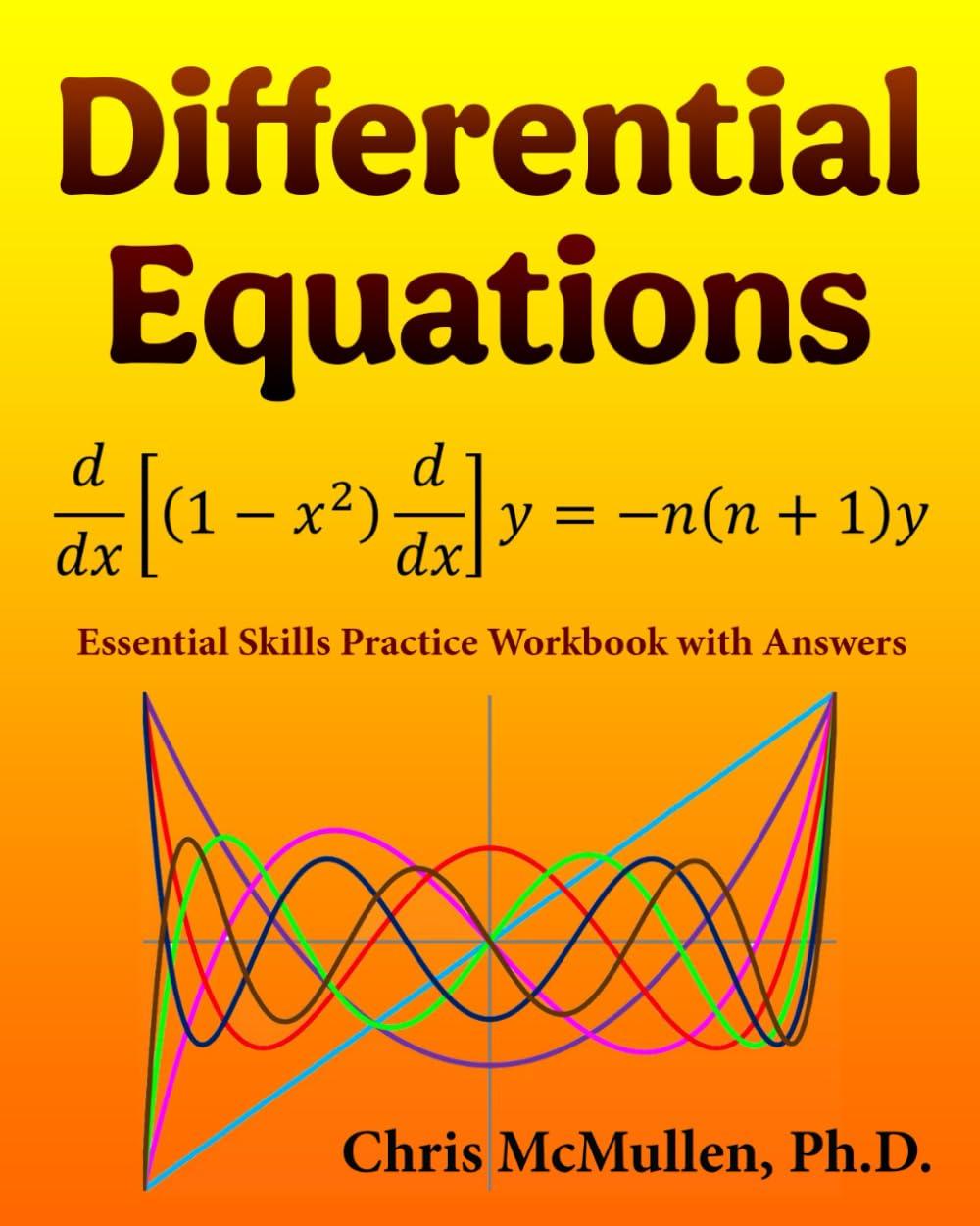 Differential Equations Essential Skills Practice Workbook with Answers